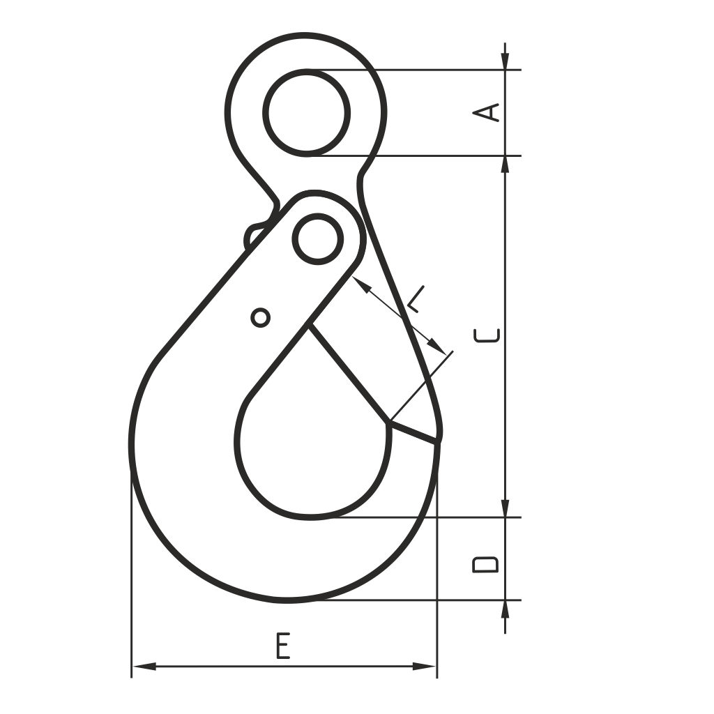 Крюк SKHL Класс Т10 Схема Certex