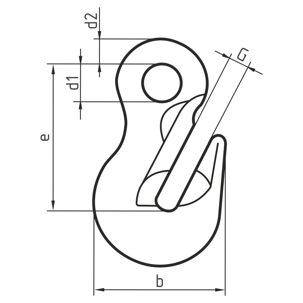 Крюк LK Класс Т12 Схема Certex