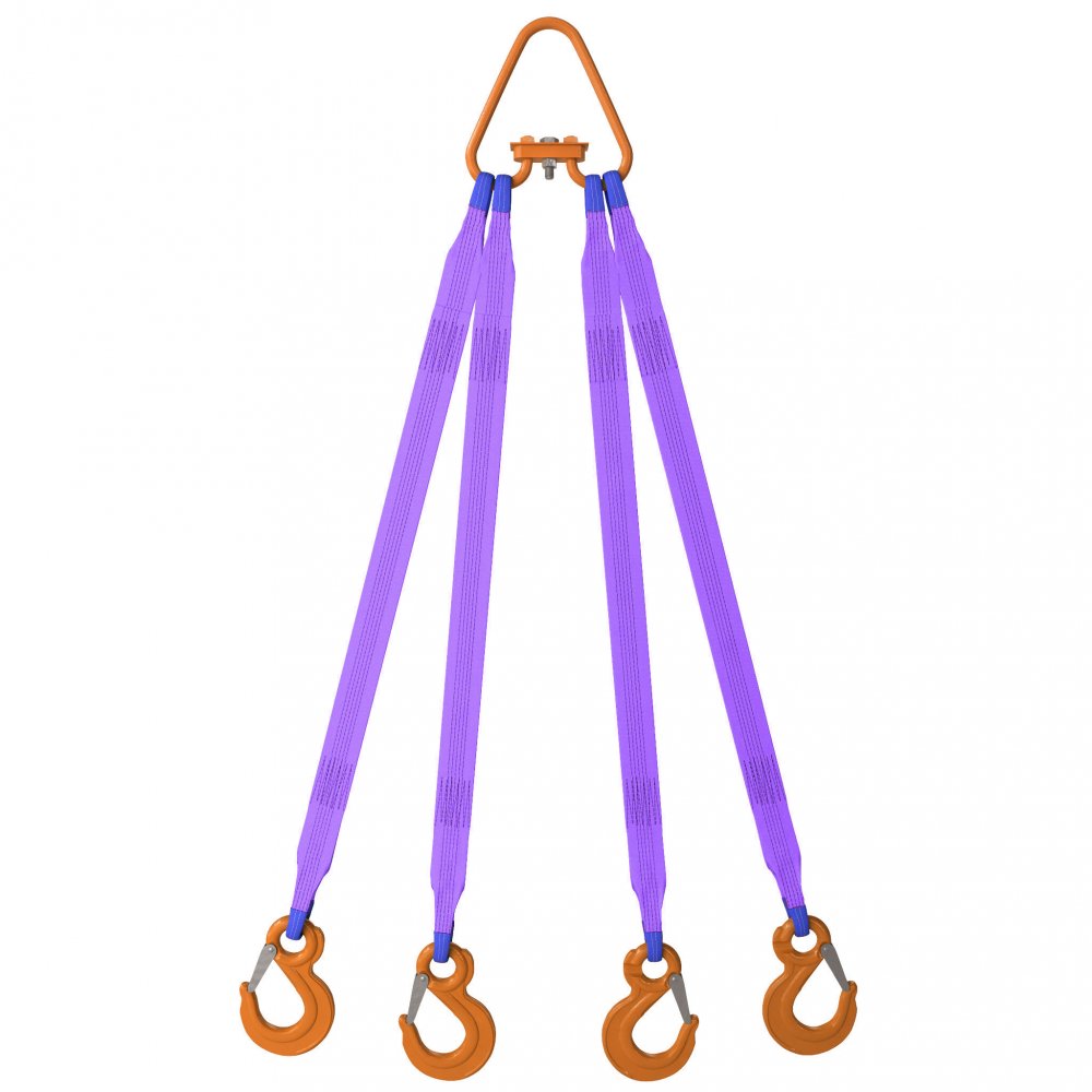 Строп текстильный 4СТ с крюком SK г/п 1,25т 2м